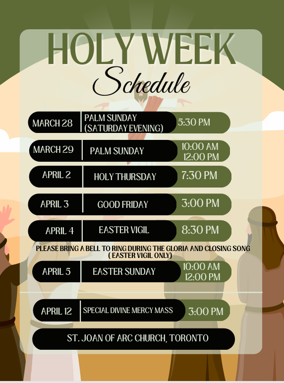 holy week 2026