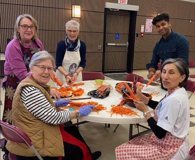 Winter welcome table