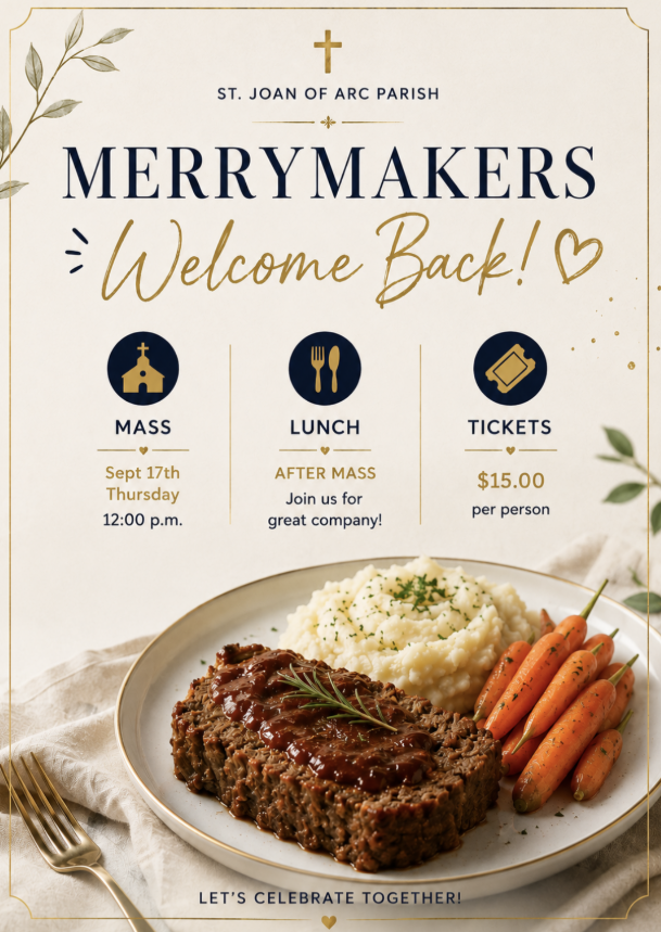 MerryMakers Sept Lunch